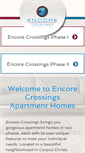 Mobile Screenshot of encorecrossings.com